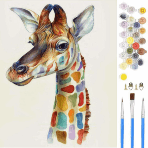 [40 by 50cm] Giraffe in Color