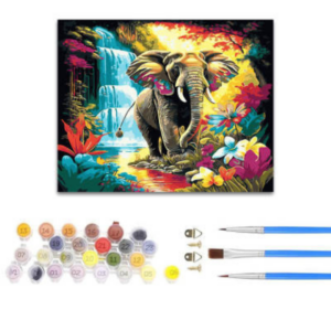 [50 by 40cm] Elephant in Color