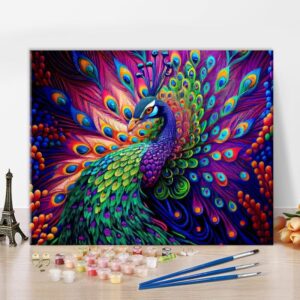 [50 by 40cm] Peacock