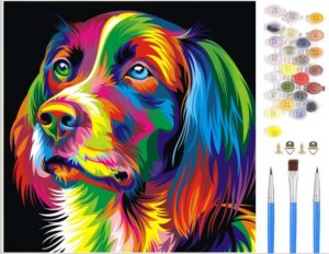 [40 by 50cm] Puppy in Color