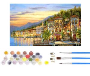 [50 by 40cm] Castle by the water