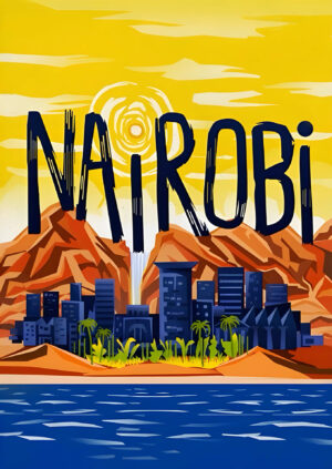 [40 by 50cm] Nairobi