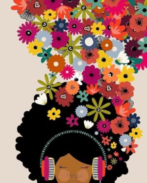 [40 by 50cm] Afro Boom